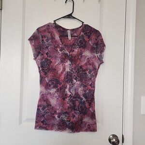 Lucy Fiona Cap Sleeve Top Size XL